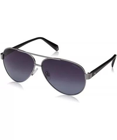 Women's Pld4061/S Aviator Sunglasses - Ruthenium - C1187QMQK95 $36.35 Aviator