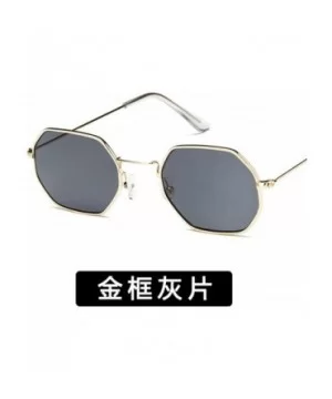 Fashion Ladies Retro Eye Classic Women Sunglasses Tinted Color Lens Small Square Frame Sun Glasses - 9 - CP198ZIXKK9 $26.31 R...