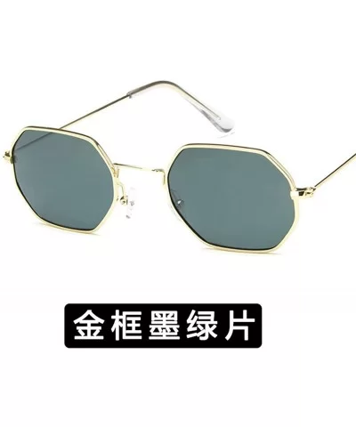 Fashion Ladies Retro Eye Classic Women Sunglasses Tinted Color Lens Small Square Frame Sun Glasses - 9 - CP198ZIXKK9 $26.31 R...