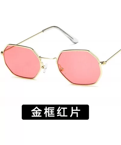 Fashion Ladies Retro Eye Classic Women Sunglasses Tinted Color Lens Small Square Frame Sun Glasses - 9 - CP198ZIXKK9 $26.31 R...