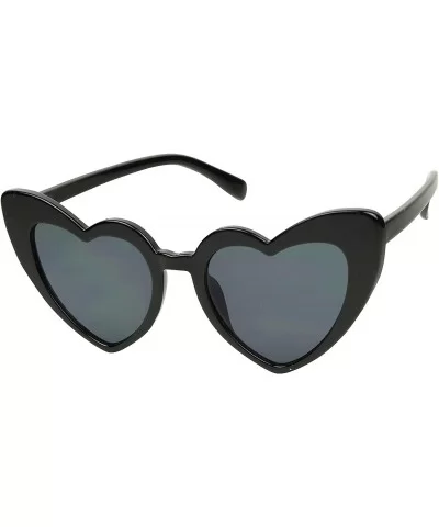 Chunky Colorful Oversize Sunglasses - Black Frame - CN18D40Q0NS $9.45 Oversized