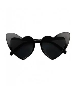 Chunky Colorful Oversize Sunglasses - Black Frame - CN18D40Q0NS $9.45 Oversized