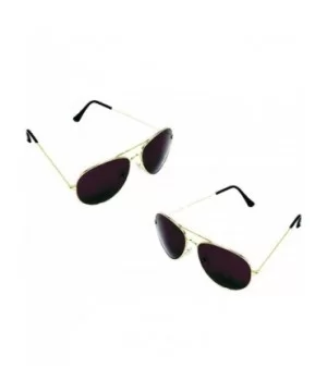 Aviator Sunglasses for Men and Women- Cool 70s Shades with Dark Lenses - CU18DW9RXMO $5.49 Aviator