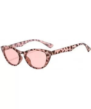 UV Protection Sunglasses for Women Men Full rim frame Cat-Eye Shaped Plastic Lens and Frame Sunglass - E - C819034DE7U $6.77 ...