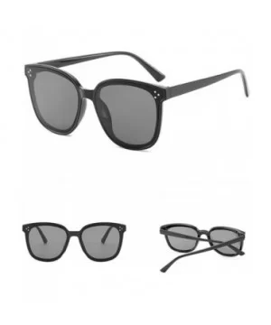 Oversized Lightweight Sunglasses Valentines - Black - CC18SZ2RO45 $4.82 Rectangular