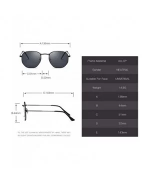 Sunglasses and sunglasses Polygonal Polarized Sunglasses for men and women - D - CW18QNC3GOK $31.00 Oval