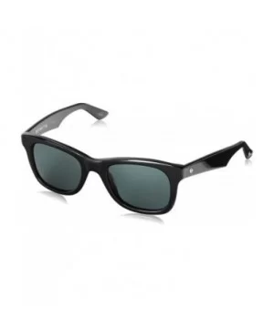 Visual Detroit XL Sunglasses - Gloss Black - CX11JO75STP $22.54 Wayfarer