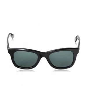 Visual Detroit XL Sunglasses - Gloss Black - CX11JO75STP $22.54 Wayfarer