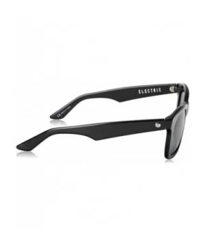 Visual Detroit XL Sunglasses - Gloss Black - CX11JO75STP $22.54 Wayfarer