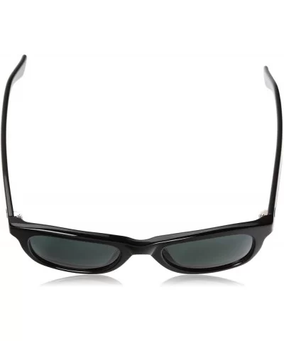 Visual Detroit XL Sunglasses - Gloss Black - CX11JO75STP $22.54 Wayfarer