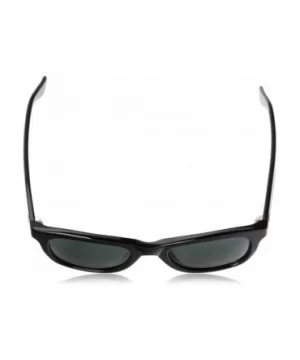 Visual Detroit XL Sunglasses - Gloss Black - CX11JO75STP $22.54 Wayfarer