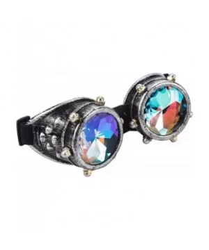 Rainbow Prism Kaleidoscope Glasses Victorian Style Steampunk Goggles - Red Copper(screw) - CU18T52L06T $7.29 Goggle