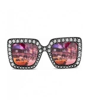 Black Sales Friday Deals Cyber Sales Monday Deals Week Women Sunglasses - Black Pink - CI18EINIWC9 $11.04 Square