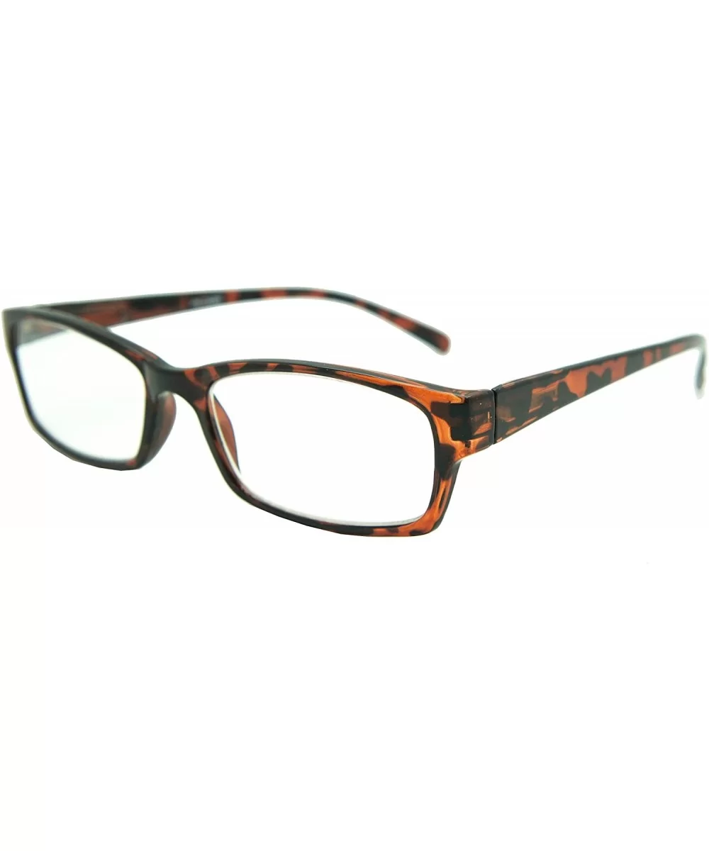 Pocket Clip Reading Glasses R9292CKP - Tortoise - C412FP33UN7 $12.42 Rectangular