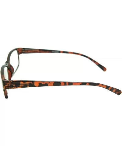 Pocket Clip Reading Glasses R9292CKP - Tortoise - C412FP33UN7 $12.42 Rectangular