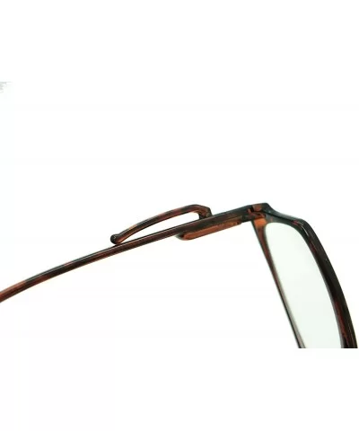 Pocket Clip Reading Glasses R9292CKP - Tortoise - C412FP33UN7 $12.42 Rectangular