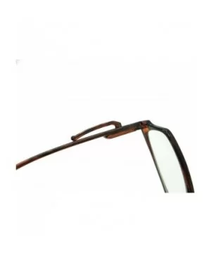 Pocket Clip Reading Glasses R9292CKP - Tortoise - C412FP33UN7 $12.42 Rectangular