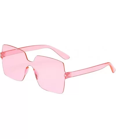 Sunglasses Oversized Transparent Eyeglasses 2DXuixsh - B - CH196ZCHQQS $6.38 Oversized