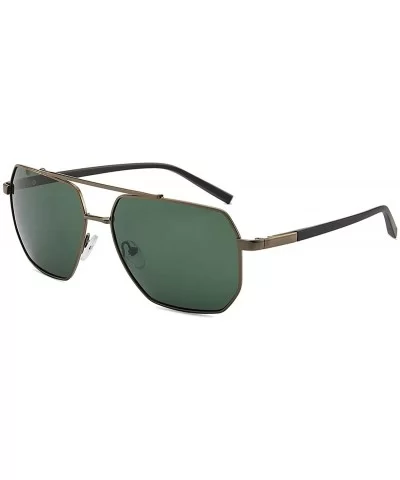 Sunglasses Polarized Rectangular Lightweigh sunglasses - Gray - CM198XHM4XI $11.45 Sport