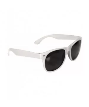 12 Pack Retro Sunglasses Bulk for Kids Adults Party Favors - White - CT11MPSX4R3 $9.95 Goggle