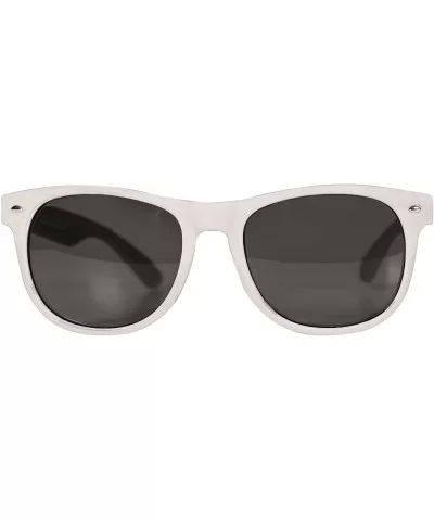 12 Pack Retro Sunglasses Bulk for Kids Adults Party Favors - White - CT11MPSX4R3 $9.95 Goggle