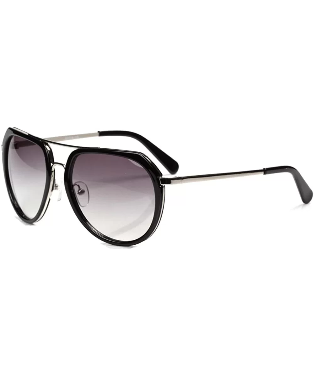 Women Aviator Sunglasses Uv400 Protection Lsp510 - Black - C711EL43PTB $15.57 Aviator