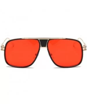 European and American fashion new men's trend sunglasses ladies retro sunglasses - Gold Frame Rose Gold - CR190N3Q7GC $32.48 ...