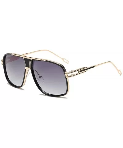 European and American fashion new men's trend sunglasses ladies retro sunglasses - Gold Frame Rose Gold - CR190N3Q7GC $32.48 ...