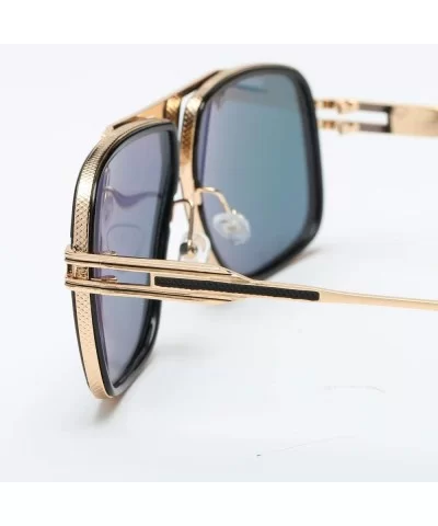 European and American fashion new men's trend sunglasses ladies retro sunglasses - Gold Frame Rose Gold - CR190N3Q7GC $32.48 ...