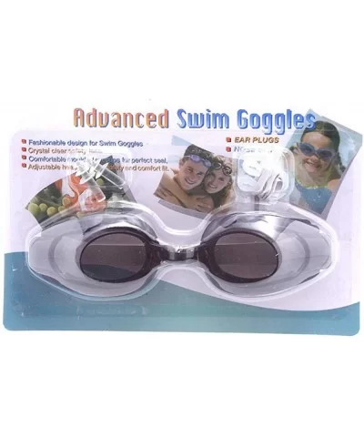 Youth Children Goggles Waterproof Goggles Swimming Supplies - Black - CS18YYZ62DC $17.26 Goggle