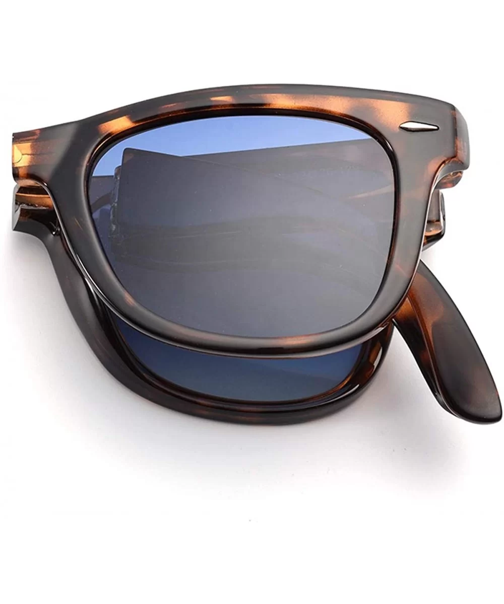 Easy Carry Polarized Mini Folding Sunglasses—Perfect for Putting in the Pocket-Car and Bag - CL18GMX570O $22.84 Aviator