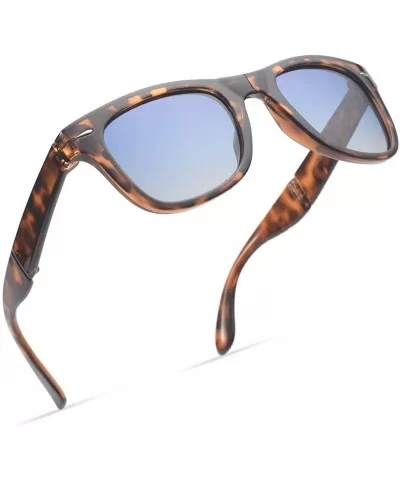 Easy Carry Polarized Mini Folding Sunglasses—Perfect for Putting in the Pocket-Car and Bag - CL18GMX570O $22.84 Aviator