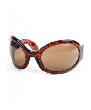 Unisex Color Bug Eye Sunglasses Retro Rave Shades P501 - Tortoise - CS184Y69NEI $6.71 Round