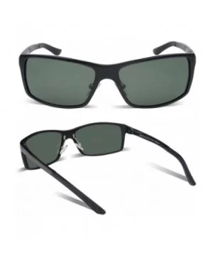 Men's Driving Sunglasses Polarized Glasses Sports Eyewear Fishing Golf Goggles 8202 - Green - C51959ICAXR $16.26 Oversized