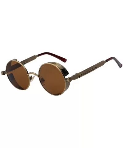 Round metal sunglasses for men - 5 - CQ18CARQESN $10.94 Round