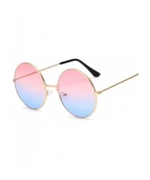 New Fashion Candy Vintage Round Mirror Sunglasses Women Luxury Brand Original Design Black Sun Glasses Female - C3198EZYDAQ $...