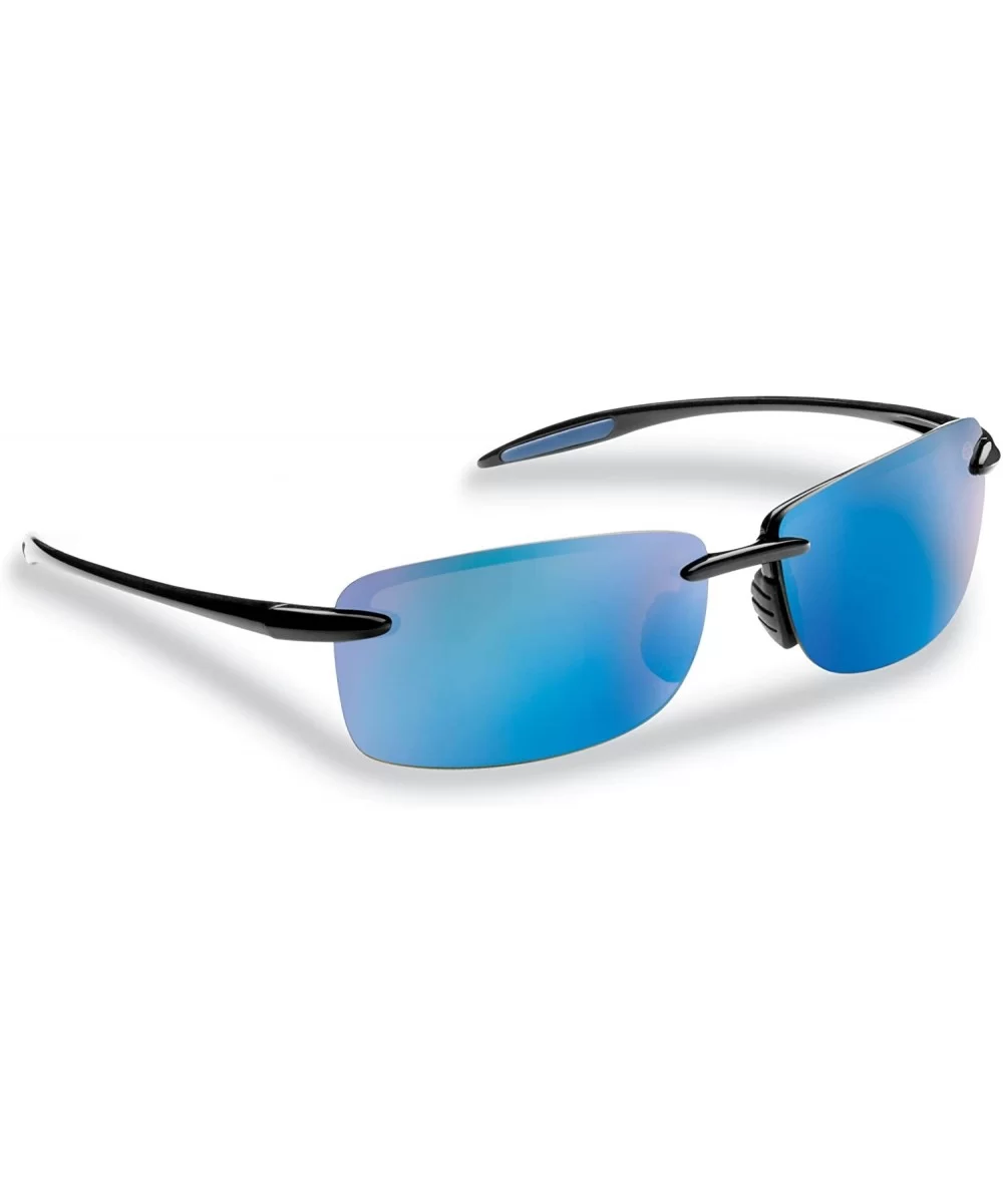 Cali Polarized Sunglasses with AcuTint UV Blocker for Fishing and Outdoor Sports - Smoke-blue Mirror Lens - CB11G6FWUIP $43.5...