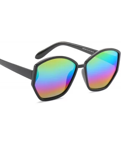 Retro Classic Irregular Sunglasses for Women PC AC UV 400 Protection Sunglasses - Colorful - CM18SZUGM7R $12.62 Sport