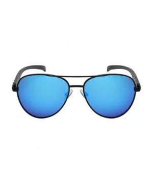 Polarized Sunglasses Lightweight Aluminum Activities - Black Frame - Polarized Blue-white Mirrored Lens - CZ192RO7IRW $10.85 ...