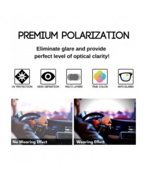 Polarized Sunglasses Lightweight Aluminum Activities - Black Frame - Polarized Blue-white Mirrored Lens - CZ192RO7IRW $10.85 ...