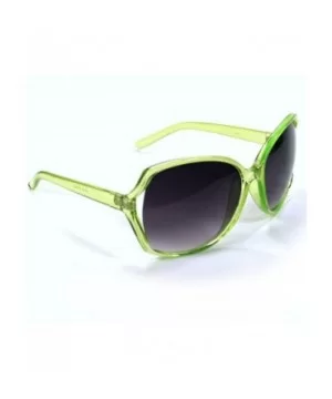 Designer Inspired Oversized Sunglasses 2024 - Green - C011EQ5GRSB $6.82 Oversized