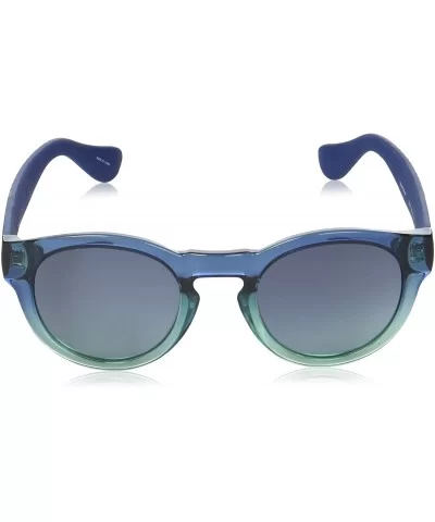 Trancoso Round Sunglasses - Dark Grnblue - CB180OGYAHW $25.93 Round