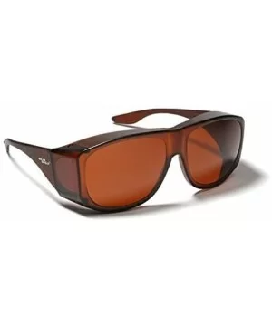 Blue Blocking Sun Shield Brown With Amber Lenses - CT12391RRNB $10.07 Shield