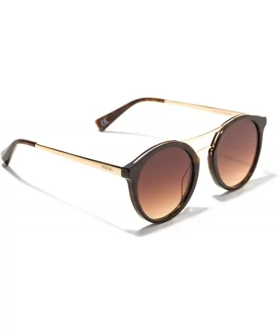 Women's Sunglasses - Designer Cateye Frames - Fashion - Sports - Style - Dark Leapoard - CQ12O8X4VBK $27.08 Shield