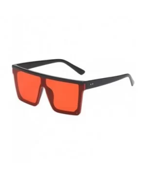 Sunglasses Polarized Protection - B - CC19648Q822 $5.71 Oversized