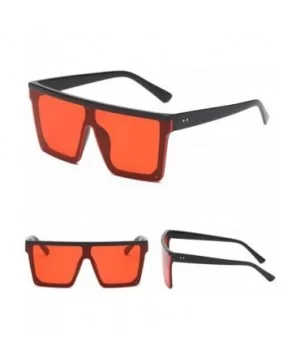 Sunglasses Polarized Protection - B - CC19648Q822 $5.71 Oversized