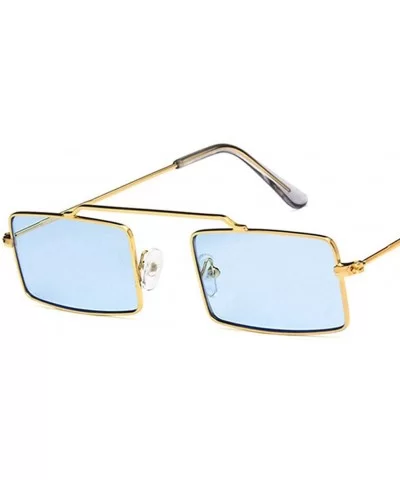 Vintage Steampunk Sunglasses Rectangle Glasses - 7 - C518Y39H8M7 $17.30 Rimless