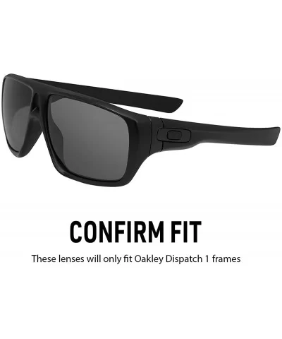 Polarized Iridium Replacement Lenses Dispatch 1 Sunglasses - Multiple Options - CK120X6QGJ1 $26.43 Sport