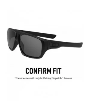 Polarized Iridium Replacement Lenses Dispatch 1 Sunglasses - Multiple Options - CK120X6QGJ1 $26.43 Sport