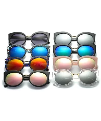 Goggles Brand Designer Vintage Sunglasses Oculos De Sol Men Women Round C2 - C6 - CD18YZUXN0D $6.69 Aviator